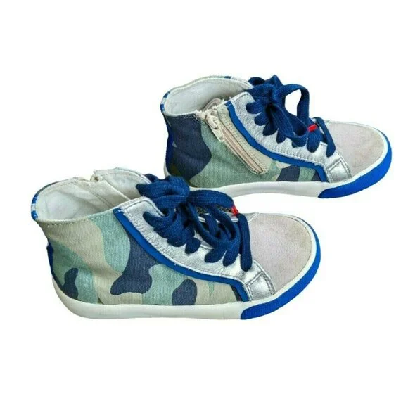 Mini Boden Canvas High Tops (EU 28 / US 11) - Picture 4 of 10